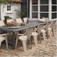 KETER. Scaun plastic cappuccino Dante..